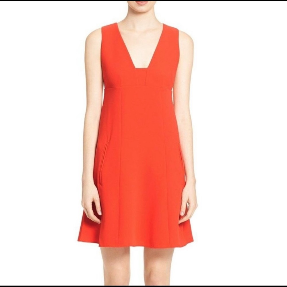 T by Alexander Wang red mini dress